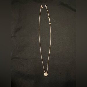 Kate Spade Pave Rose Gold Toned Necklace